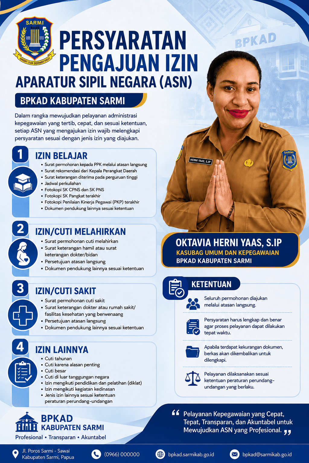 INFORMASI KEPEGAWAIAN BPKAD